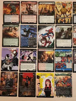 MTG Marvel Spider-Man Non-Foil Lot 25 Cards (LP) Rare and Mythic - Image 2