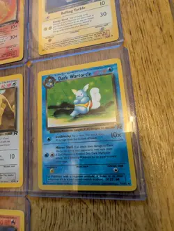 9 Pokemon Dark Fossil Cards Bundle Non Holo Vintage Charmeleon - Image 5