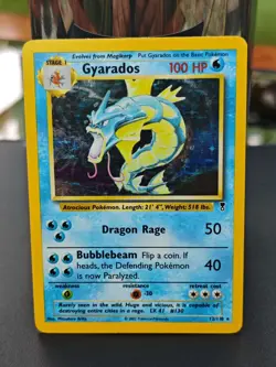 Pokemon Gyarados TCG Legendary Collection Holo Card 12/110 Rare - Image 1