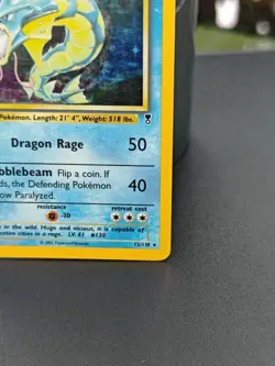 Pokemon Gyarados TCG Legendary Collection Holo Card 12/110 Rare - Image 3