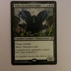 Maha, Its Feathers Night Bloomburrow Regular - Image 1