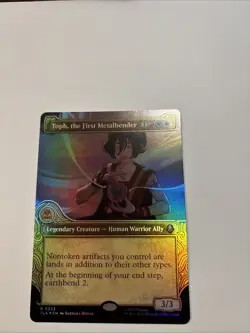 Tool The First Metalbender Borderless Foil Avatar The Last Airbender - Image 1