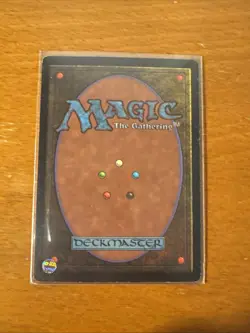 MTG Artist Signed Christopher Rush FBB Korean Lightning Bolt 4th Edition Mint - Image 2