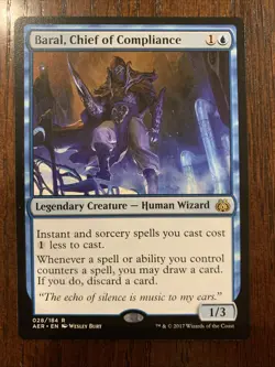 Baral, Chief of Compliance Aether Revolt Regular NM MTG - Image 1