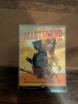 Wasteland Countdown Kit Encyclopedia of Magic Secret Lair MTG Non-Foil - Image 1