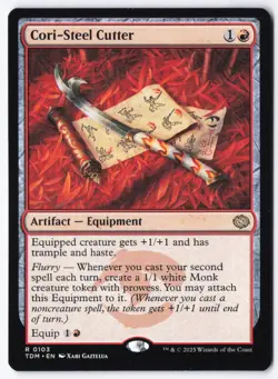 Cori-Steel Cutter R Tarkir: Dragonstorm 103 NM - Image 1