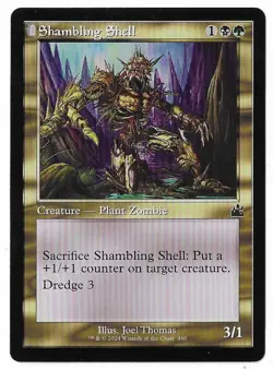 MTG Shambling Shell Retro Frame Ravnica Remastered (RVR) Common #460 Unplayed - Image 1