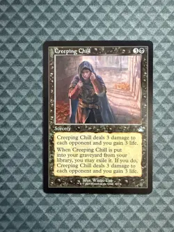 MTG Creeping Chill #453 Retro Frame Uncommon Ravnica Remastered (RVR) - Image 1