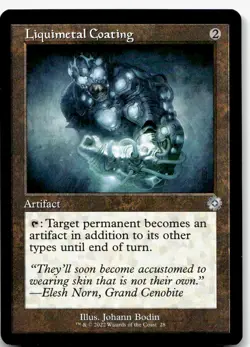 Liquimetal Coating, The Brothers' War: Retro Frame Artifacts #28 MTG - Image 1