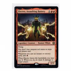Electro Assaulting Battery MTG Marvels Spider-Man 0076 - Image 1