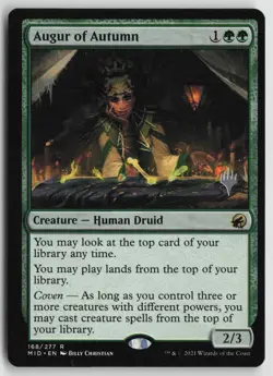 Augur of Autumn R Innistrad: Midnight Hunt 168 NM - Image 1