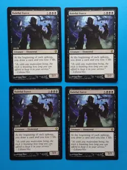 MTG 4x Baleful Force x4 LP Commander 2013 Magic Playset - Image 1