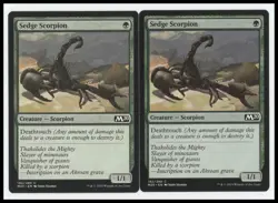 Sedge Scorpion x2 #177 Theros MTG Near Mint Common - Image 1