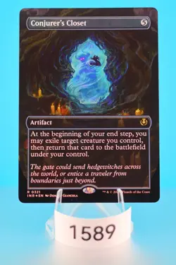 MTG Conjurer's Closet (Borderless) Innistrad Remastered Foil #321 - Image 1