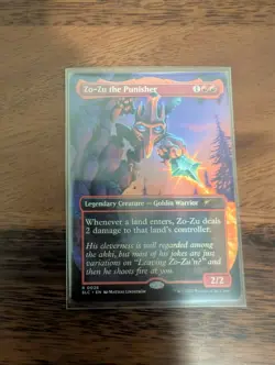 Zo-Zu the Punisher Non Foil Secret Lair Encyclopedia of Magic Countdown MTG - Image 1