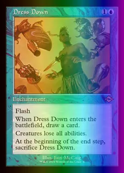 MTG Magic the Gathering Dress Down (4/16) Modern Horizons 2 Timeshifts LP FOIL - Image 1
