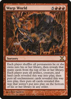 MTG Magic the Gathering Warp World (248/514) Tenth Edition MP - Image 1