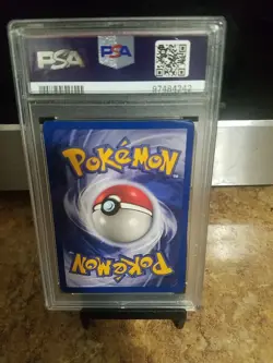 1999 Pokemon Jungle Jigglypuff 1st Edition Psa 7 - Image 5