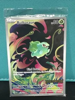 Pokemon BULBASAUR 133/132 - Mega Evolution - ILLUSTRATION RARE - MINT SEALED - Image 1