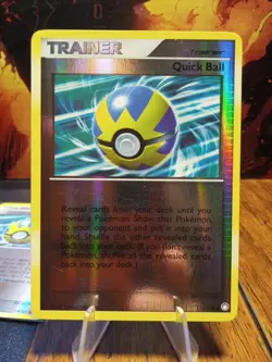 2007 Pokemon Mysterious Treasures Quick Ball #114 - Image 1