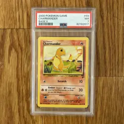 2000 POKEMON BASE II SET - CHARMANDER #69/130 - PSA 7 - Image 3