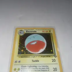ELECTRODE HOLO POKEMON JUNGLE SET LP HAS SOME SCRATCHES IN FOIL WHITE SPECS - Image 5