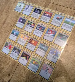 21 Pokemon Vintage Trainer Base + Rocket Set Rare Non Holo 1998 Super Energy - Image 1