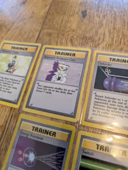 21 Pokemon Vintage Trainer Base + Rocket Set Rare Non Holo 1998 Super Energy - Image 3