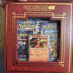 Pokemon TCG Charizard ex Super Premium Collection New/Sealed - 10 Packs - Image 2