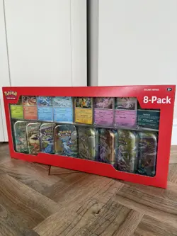 New Pokemon Prismatic Evolutions 8-Pack Mini Tins - Image 1