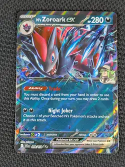 N's Zoroark Ex Pokemon Journey Together 098/159 Double Rare - Image 1