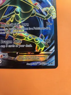 Rayquaza EX 104/108 Full Art Ultra Rare XY Roaring Skies Pokemon TCG - Image 3