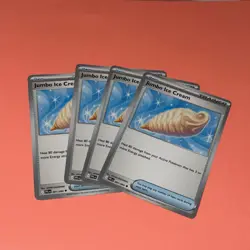 4x Jumbo Ice Cream PFL 091/094 - Pokemon Phantasmal Flames NM - Image 1