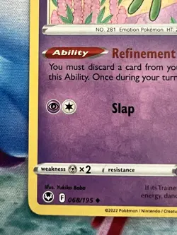Kirlia 068/195 Prize Pack Series 3 Holo Play Pokemon STAMP NM Multiple Available - Image 5