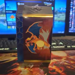 Pokemon TCG: Hidden Fates Tin - Gyarados GX - Sealed - Image 2