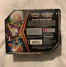 POKEMON TCG SHINING FATES CRAMORANT V TIN BRAND NEW SEALED FREE SHIPPING - Image 3