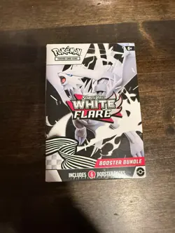 Pokemon TCG White Flare Booster Bundle SV WHT New/Factory Sealed 6 Packs - Image 1