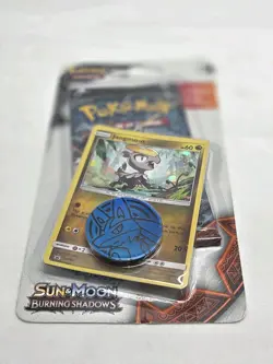 Pokemon Sun & Moon Burning Shadows Checklane Blister Pack (Jangmo-o) Sealed - Image 3
