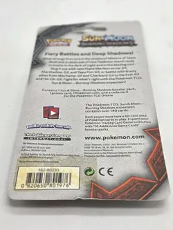 Pokemon Sun & Moon Burning Shadows Checklane Blister Pack (Jangmo-o) Sealed - Image 5