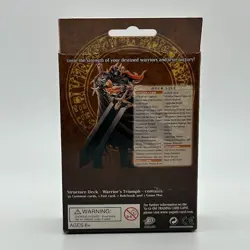 Yu-Gi-Oh! Warrior's Triumph 1st Edition Structure Starter Deck CCG CCG - Image 2