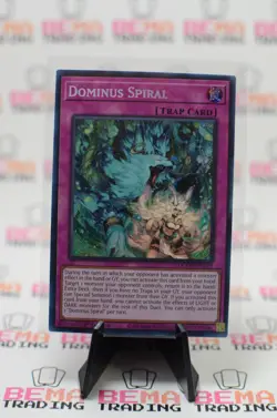 Yugioh Dominus Spiral DOOD-EN079 Secret Rare 1st Edition NM - Image 1