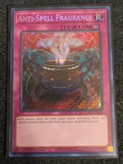 x1 Anti-Spell Fragrance - RA02-EN076 - Secret Rare - 1st Edition Yu-Gi-Oh! M/NM - Image 1