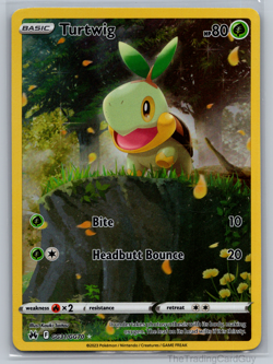 Turtwig Crown Zenith Holo Full Art Ultra Rare Pokemon TCG Card GG31/GG70 NM - Image 1