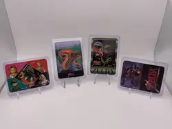 Nagasakiya Legend Of Zelda Ocarina Of Time Cards Set Of 4 - 1999 Japan - Image 1