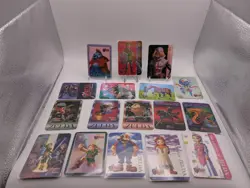 Nagasakiya Legend Of Zelda Ocarina Of Time Cards Set Of 17 Cards 1999 Japan - Image 1
