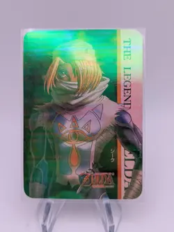 Nagasakiya Legend Of Zelda Ocarina Of Time Cards Set Of 17 Cards 1999 Japan - Image 4