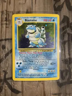 Blastoise 2/130 Base Set 2 Rare Holo 2000 WOTC Pokemon Card - Image 1