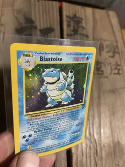 Blastoise 2/130 Base Set 2 Rare Holo 2000 WOTC Pokemon Card - Image 3
