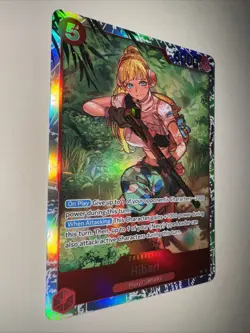 Hibari OP11-010 SR - Fist Of Divine Speed - One Piece Card Game - MINT - Image 2