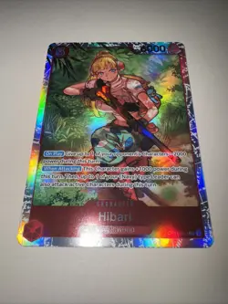 Hibari OP11-010 SR - Fist Of Divine Speed - One Piece Card Game - MINT - Image 4